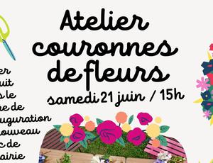 Atelier couronnes de fleur