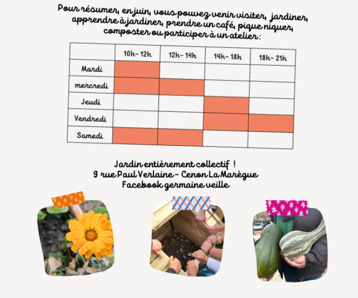 Programme Jardin RêVé - Juin 2025