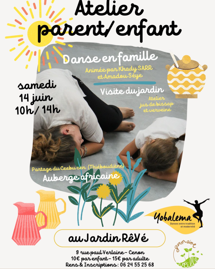 Atelier parent/enfant au Jardin RêVé