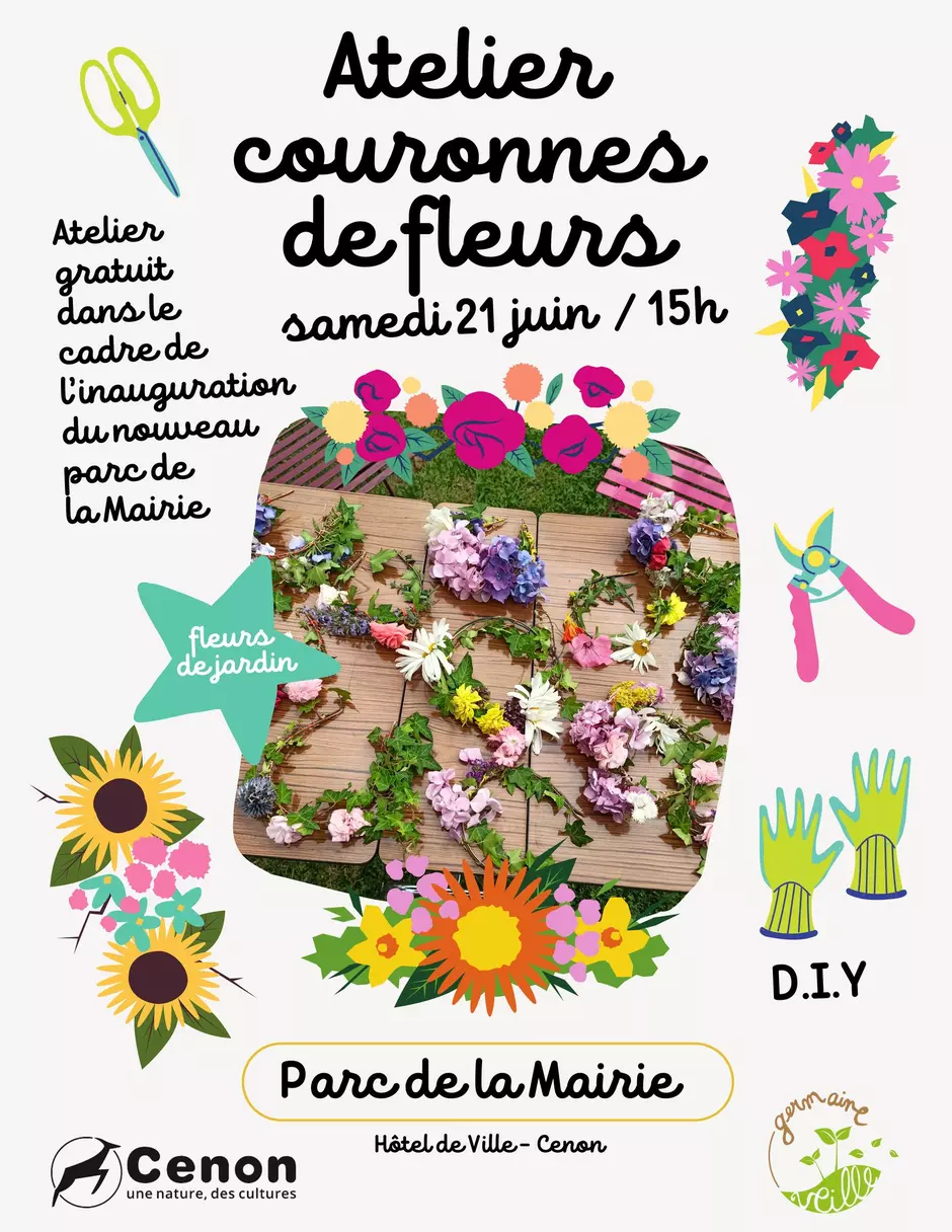 Atelier couronnes de fleur