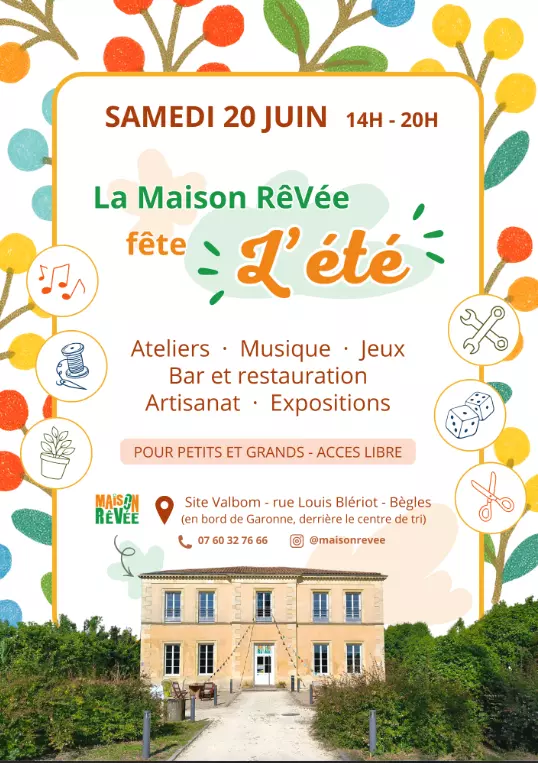 Venez fêter l'été avec la Maison RêVée !