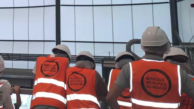 250 visiteurs découvrent les coulisses  de la valorisation des déchets !