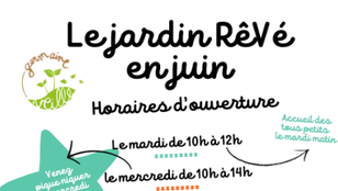 Programme Jardin RêVé - Juin 2025