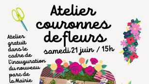 Atelier couronnes de fleur
